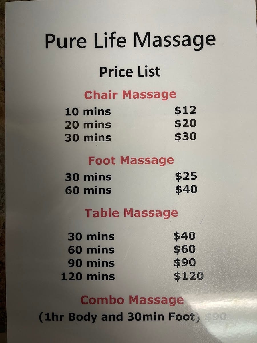 relax massage foot spa