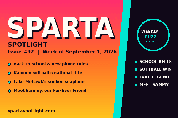 π Back-to-School Buzz, Kaboom's National Title & Lake Mohawk's Sunken Seaplane - Sparta's Weekly Buzz