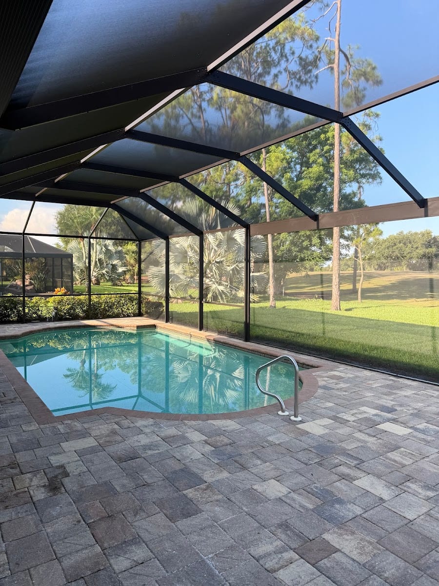Modern Pool Cage Painting