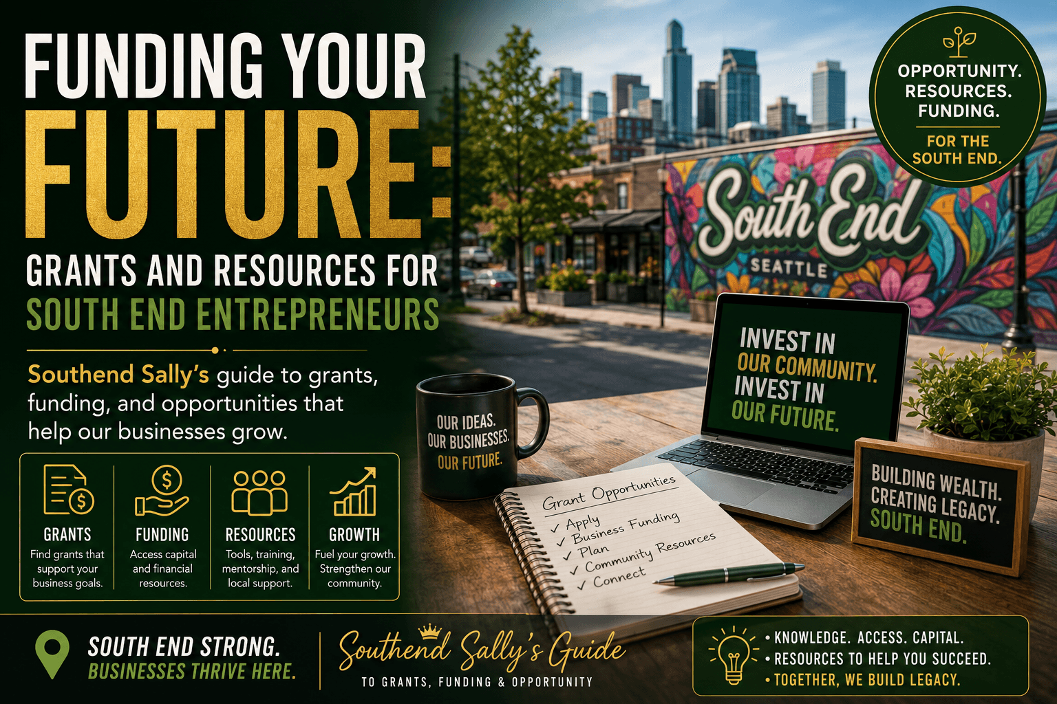 Funding Your Future: Grants and Resources for South End Entrepreneurs