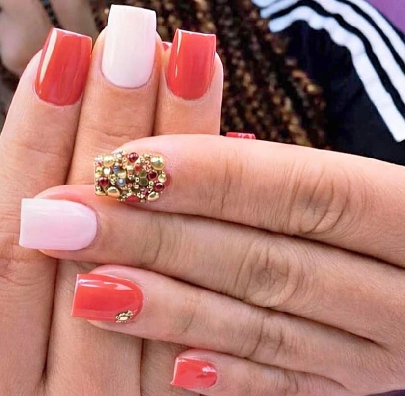 Lluvia lili nails, photo 4