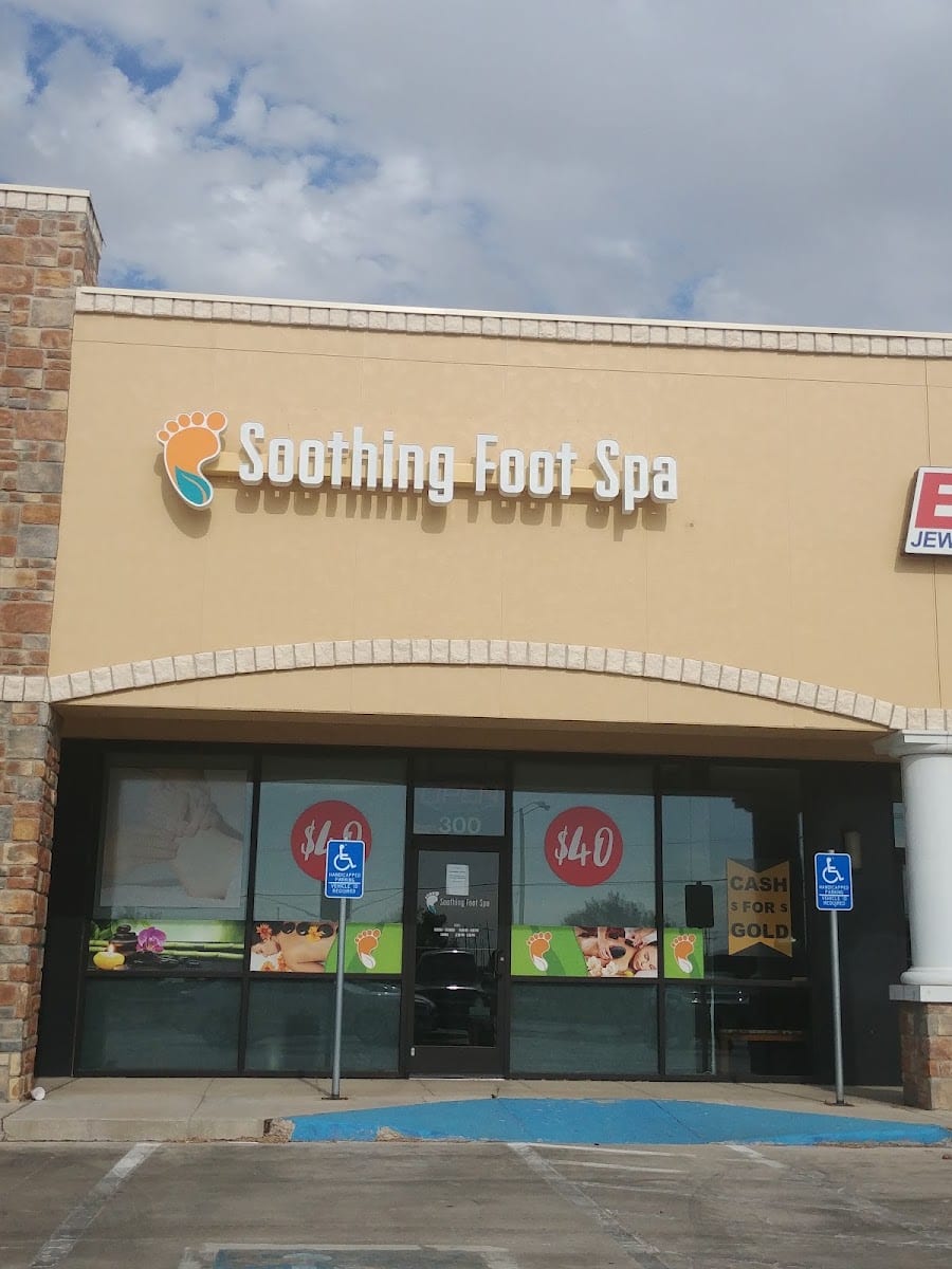 Soothing foot spa