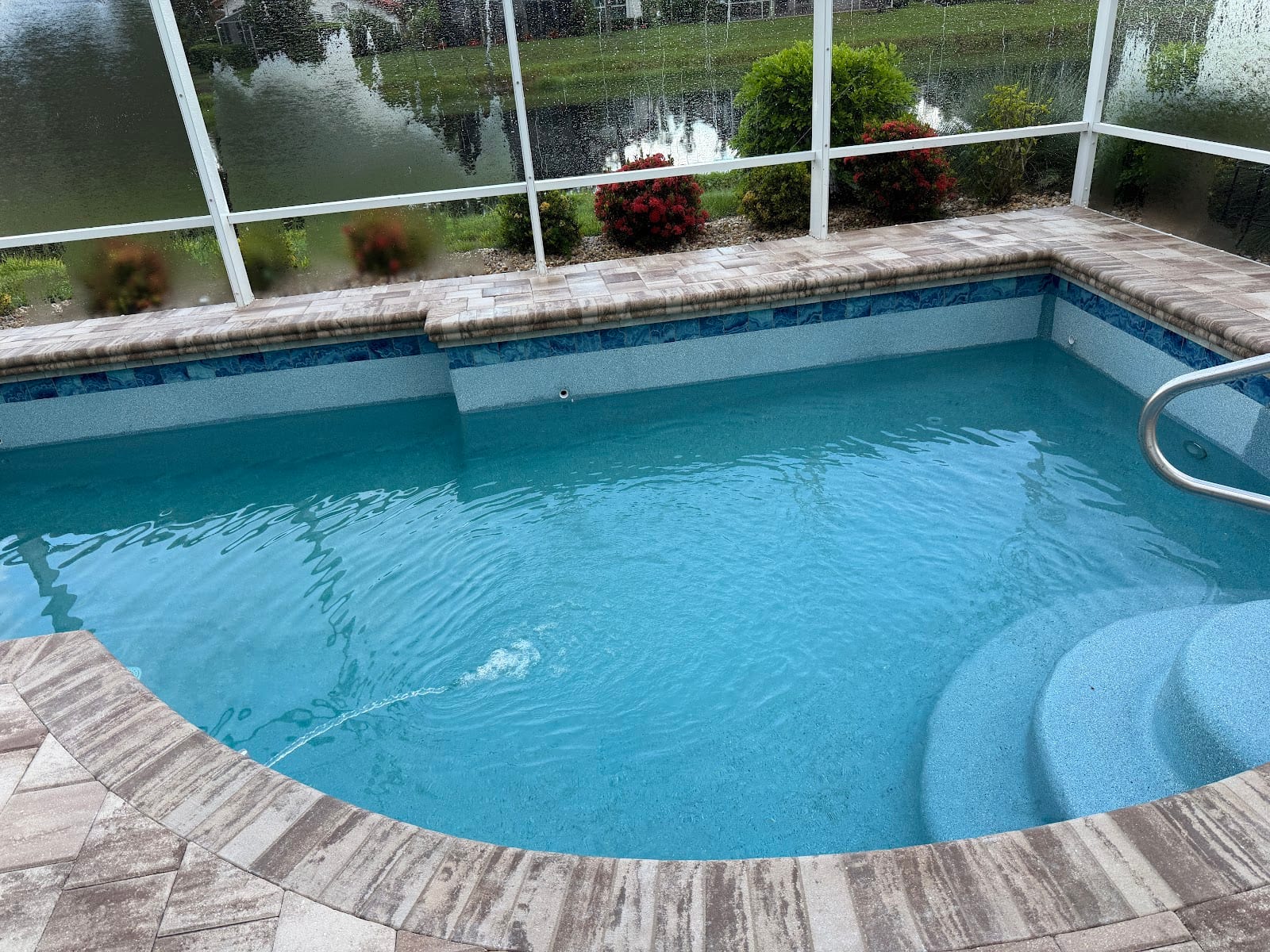 Indigo Pool Patio BBQ