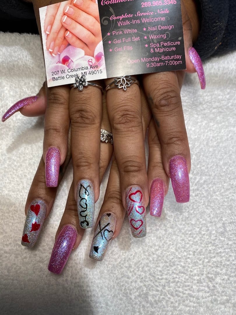 Columbia nails