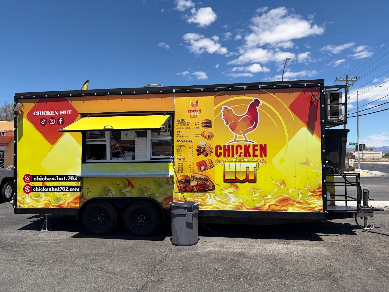 Hamburger Hut Truck — Chicken Hut