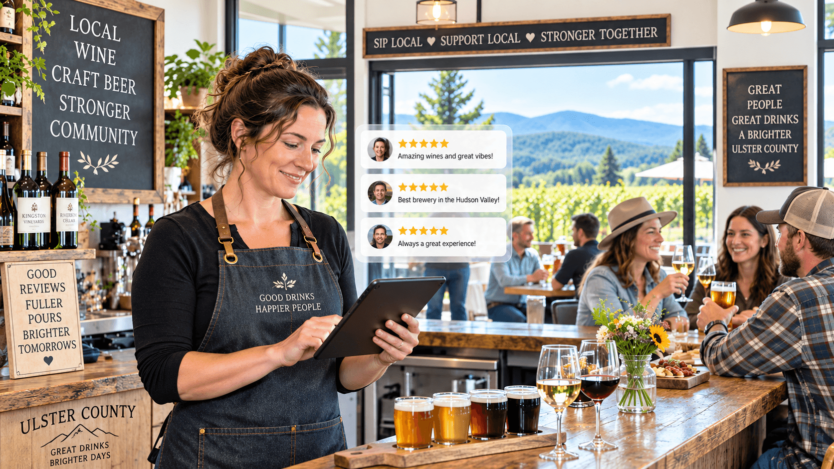 Why Ulster County's Craft Breweries and Wineries Are Turning to AI Reputation Management