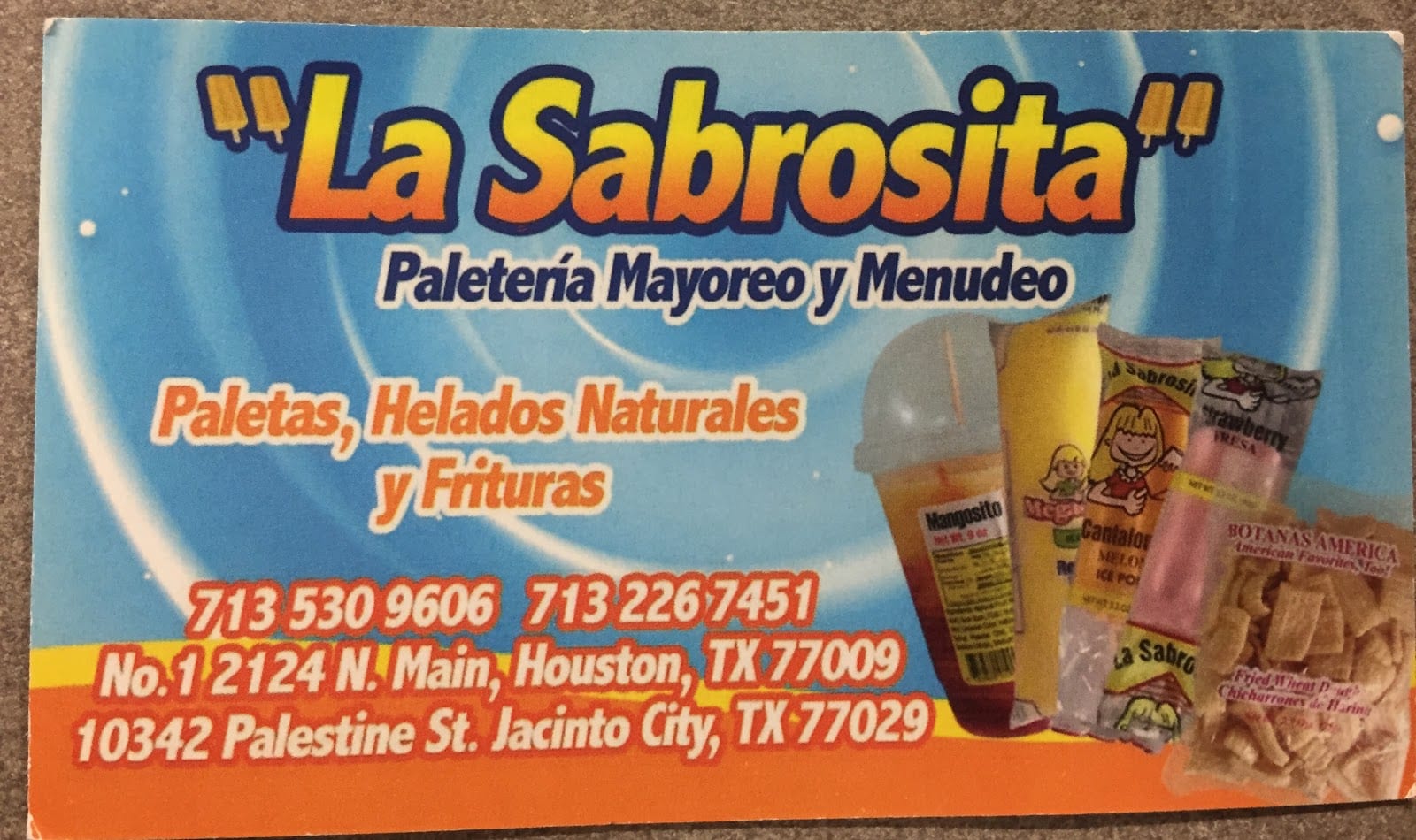 La Sabrosita Ice Cream