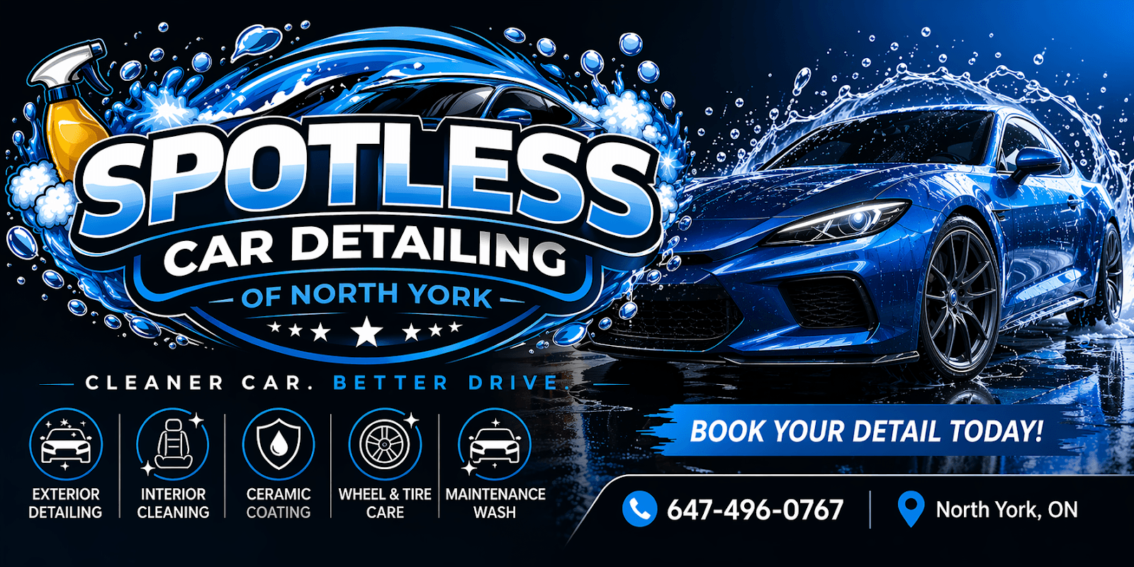Spotless Car Detailing/ Car Wash North York, photo 2
