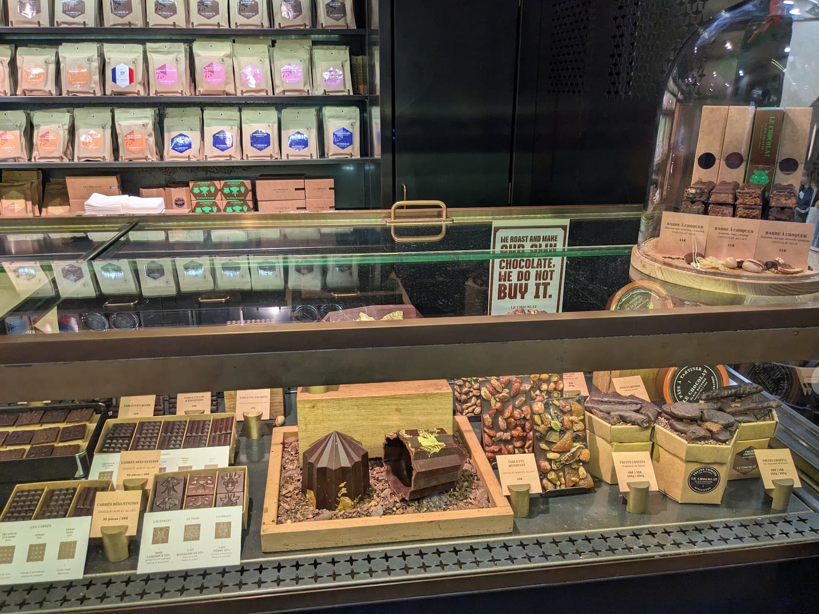 Le Chocolat Alain Ducasse, Corner Gare du Nord - Zone Eurostar, accessible aux détenteurs d’un billet pour Londres, photo 3