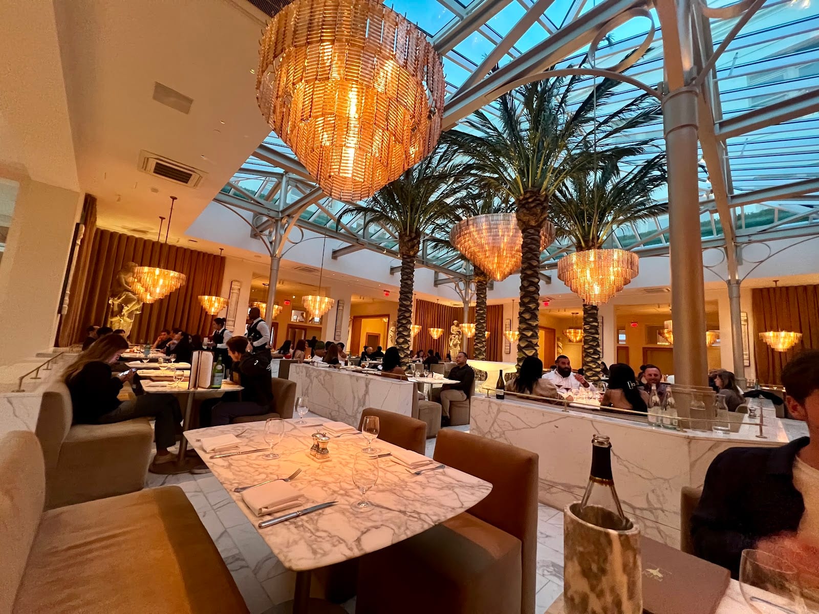 The Palm Court at RH San Francisco