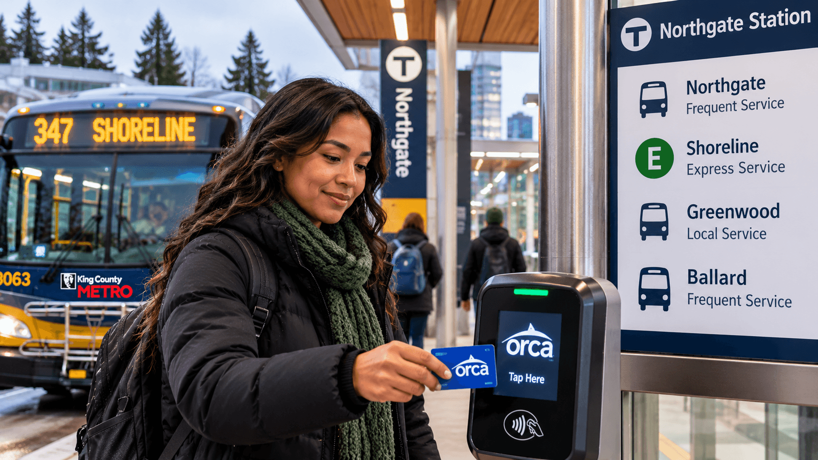 North Seattle Transit Budget: When Does an ORCA Pass Pay Off?
