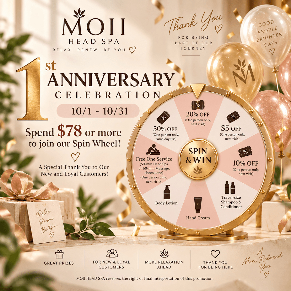 Moii Head SPA