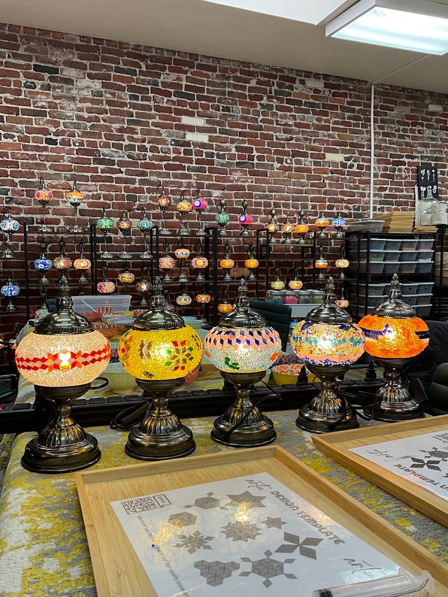 Turkish Mosaic Lamp | Art and Craft Workshops