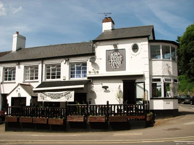 Archive photograph of the Pear Tree Inn on Unthank Road in Norwich