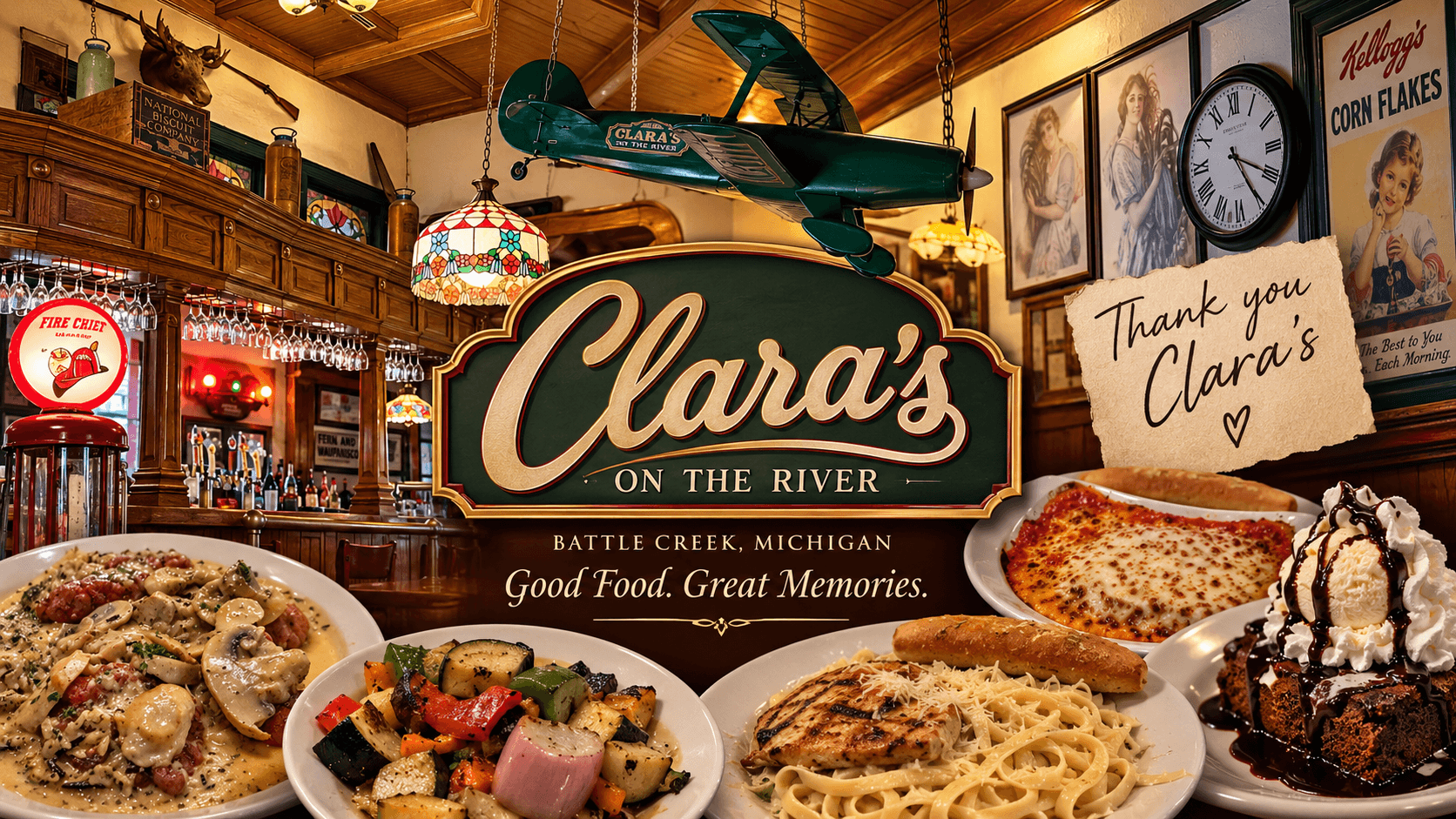 One Final Meal at Clara’s on the River | Cereal City Buzz
