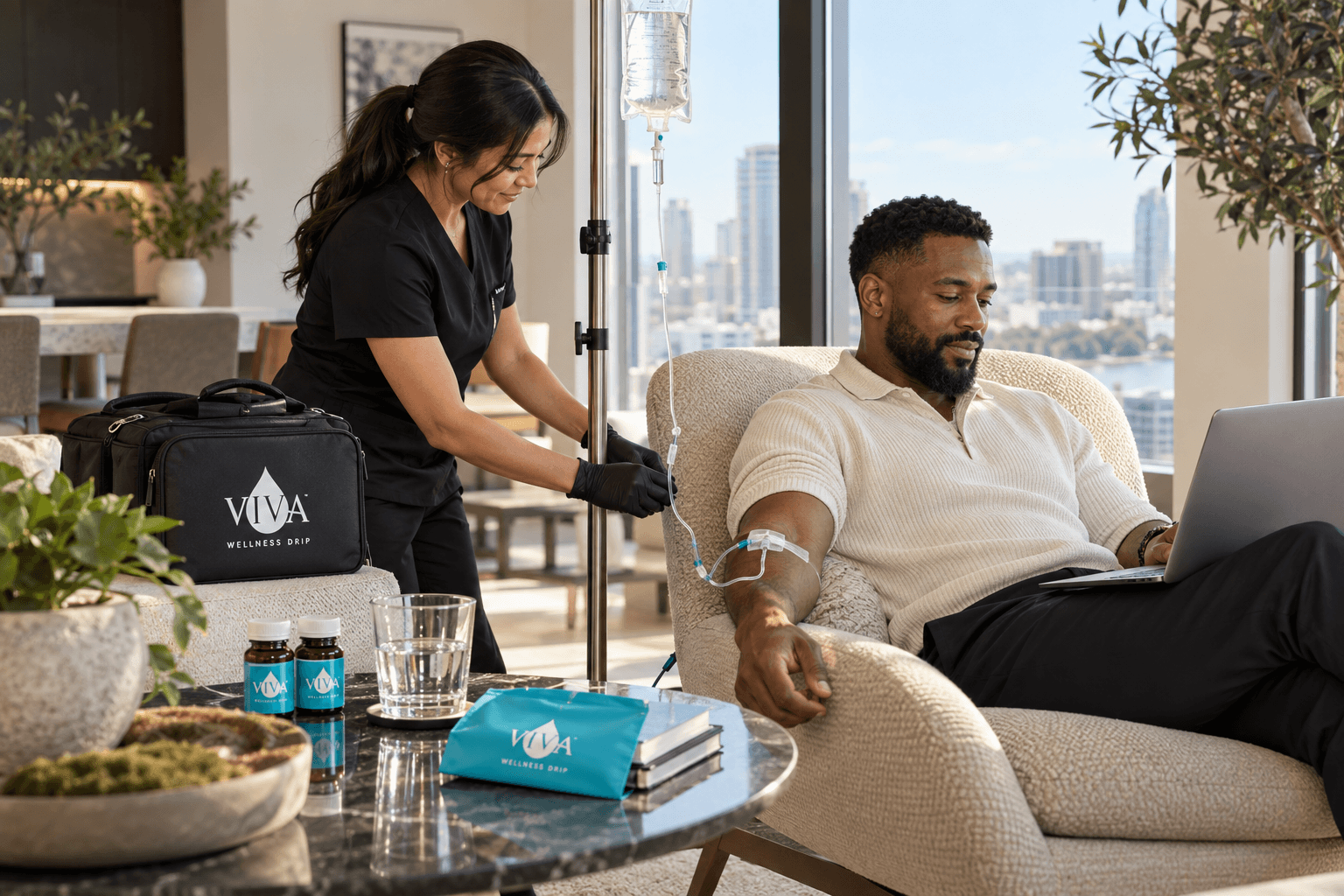 Viva Wellness | Best Mobile IV Drip Therapy Service for Hydration in Edmonton, photo 4