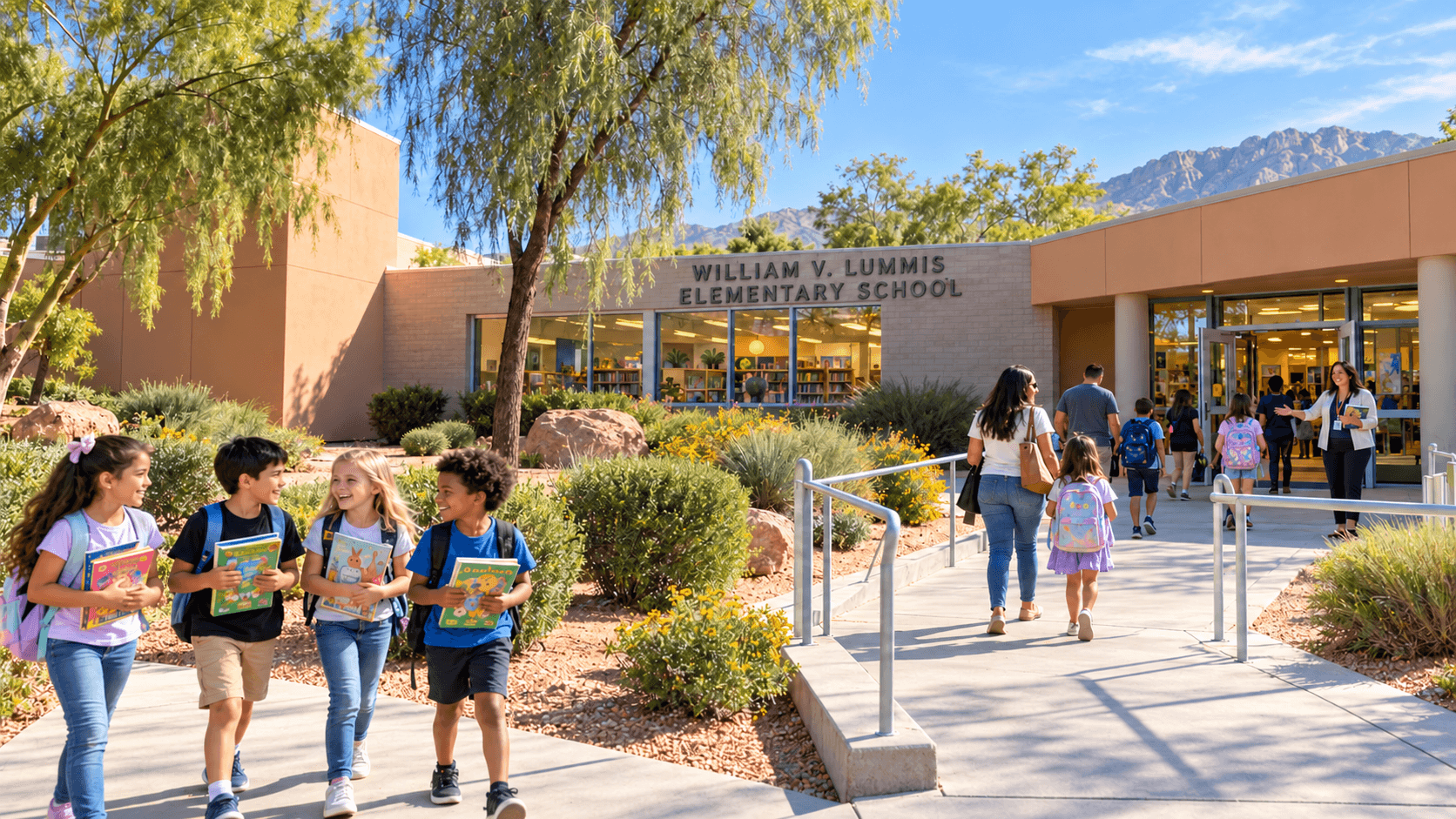 William Lummis Elementary Opens Remodeled Library