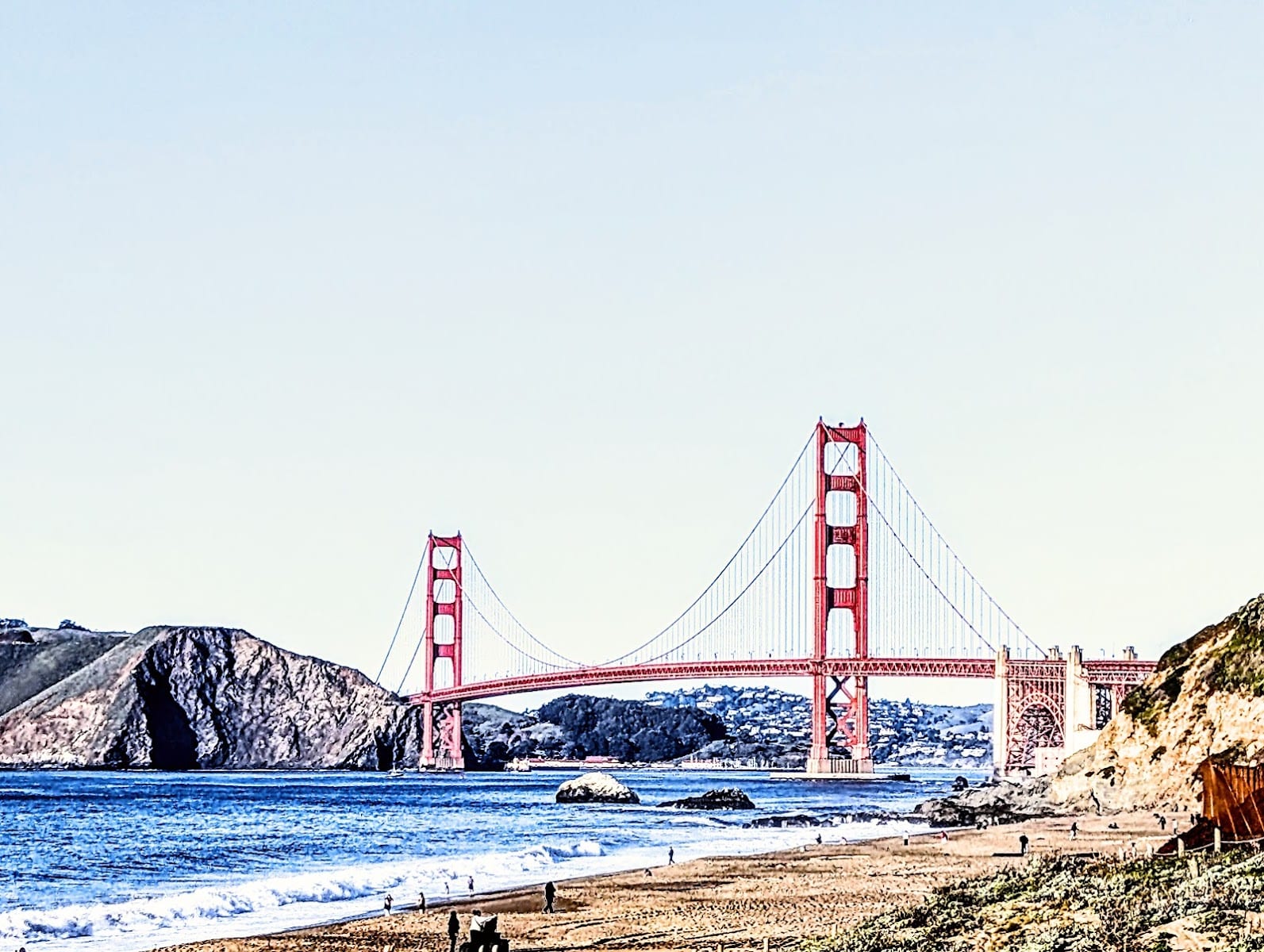Baker Beach Sea Cliff Access / Parking