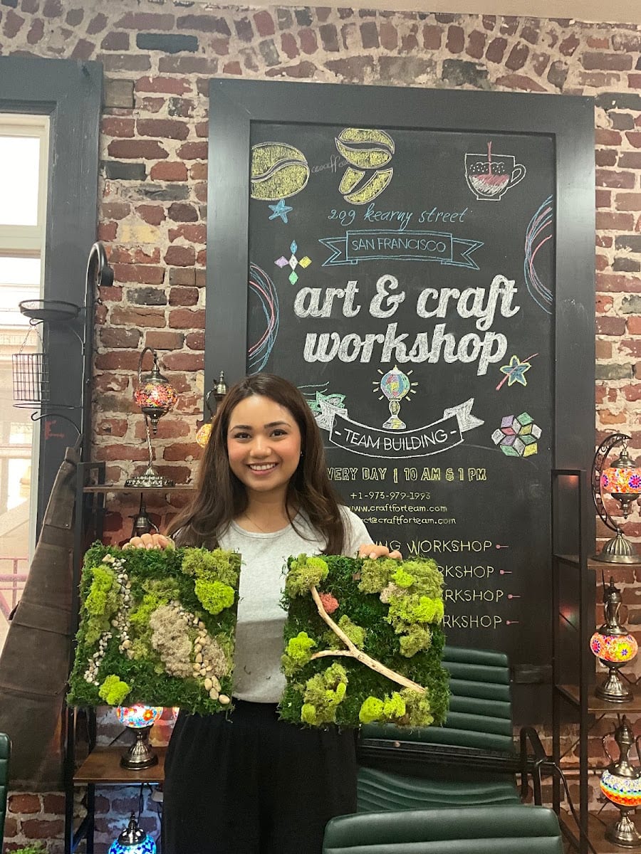 Moss Wall Art | Art and Craft Workshops, photo 3