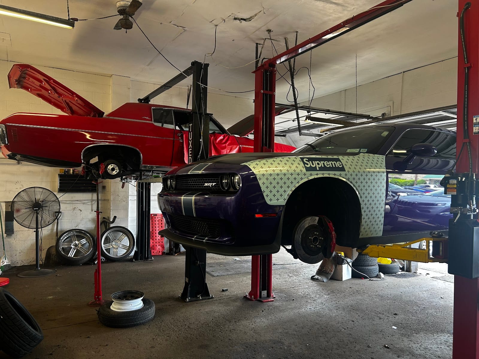 The tire stop