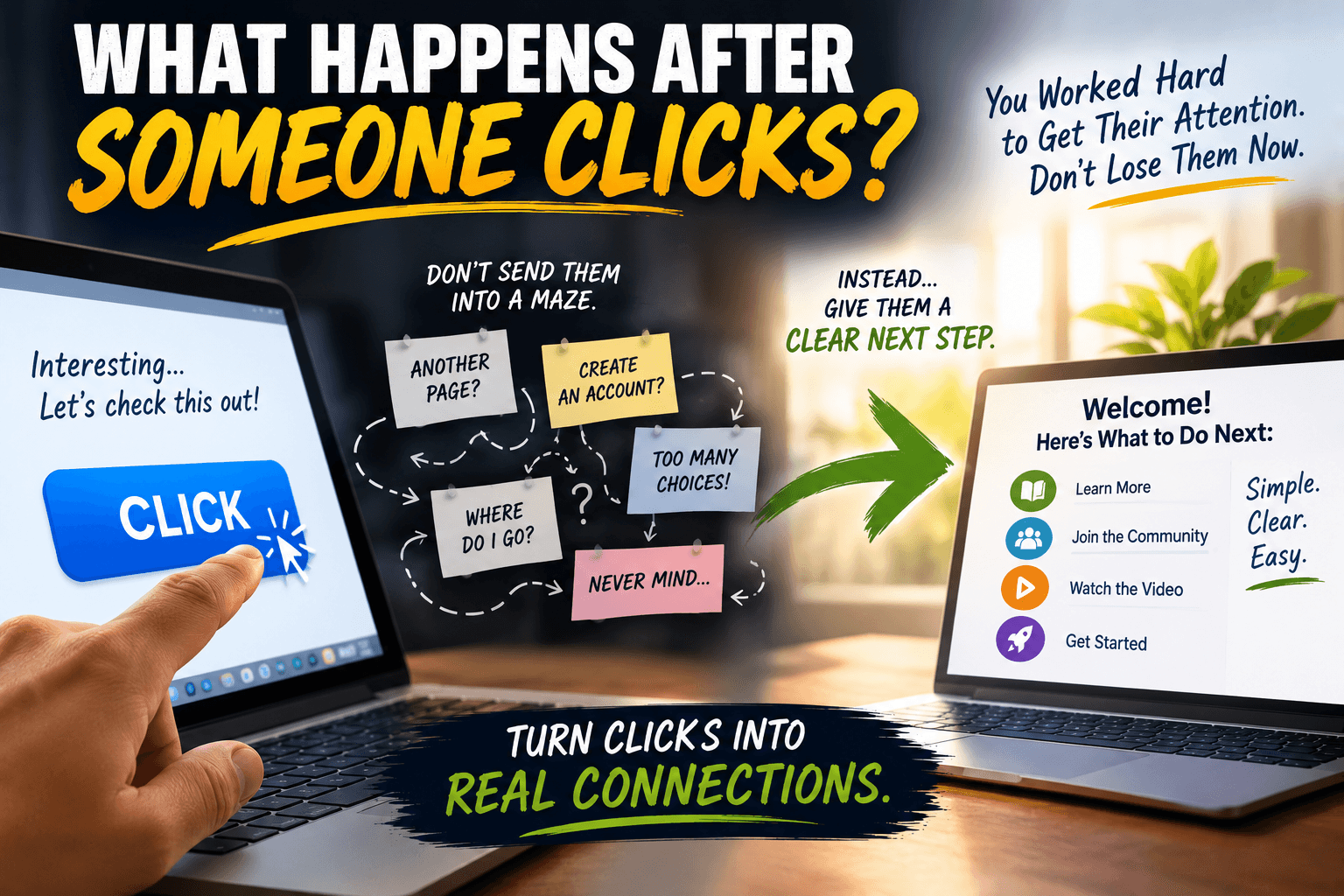 What Happens After Someone Clicks?