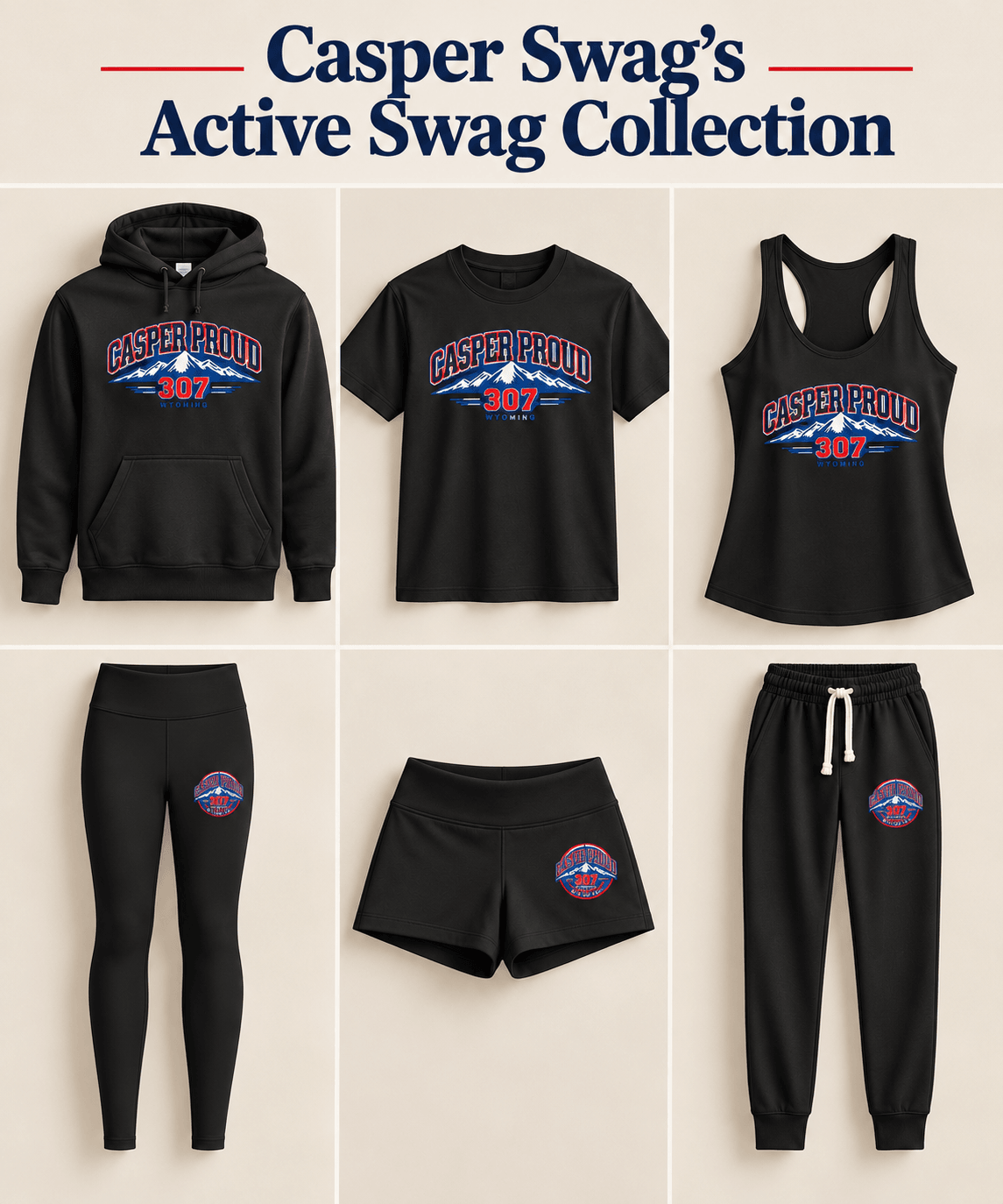 Casper Swag Introduces the Active Swag Collection: Wear Your Casper Pride
