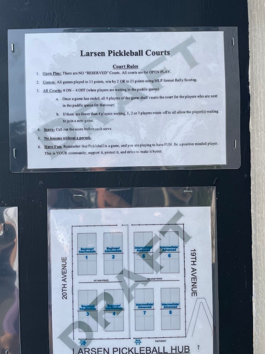 Larsen Pickleball Courts