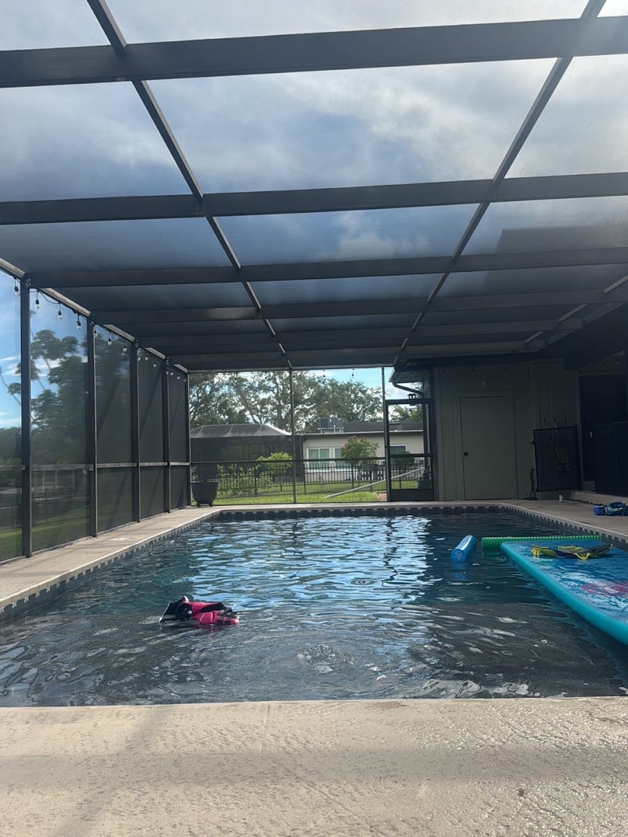 Modern Pool Cage Painting, photo 2