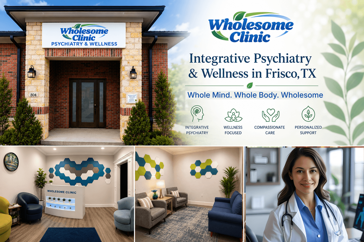 Wholesome Clinic - Integrative Psychiatry & Wellness, photo 2