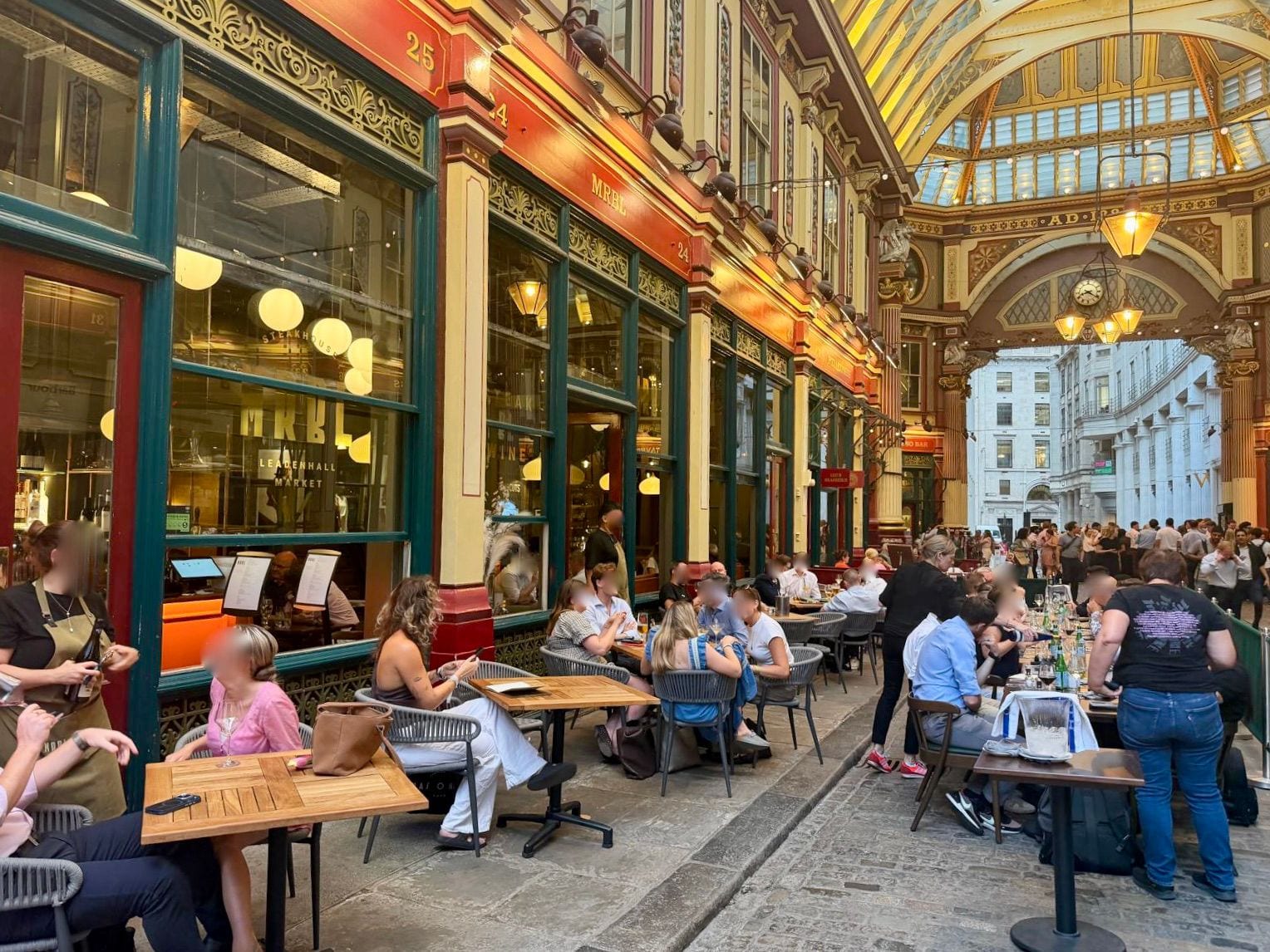 MRBL Restaurant Leadenhall Market