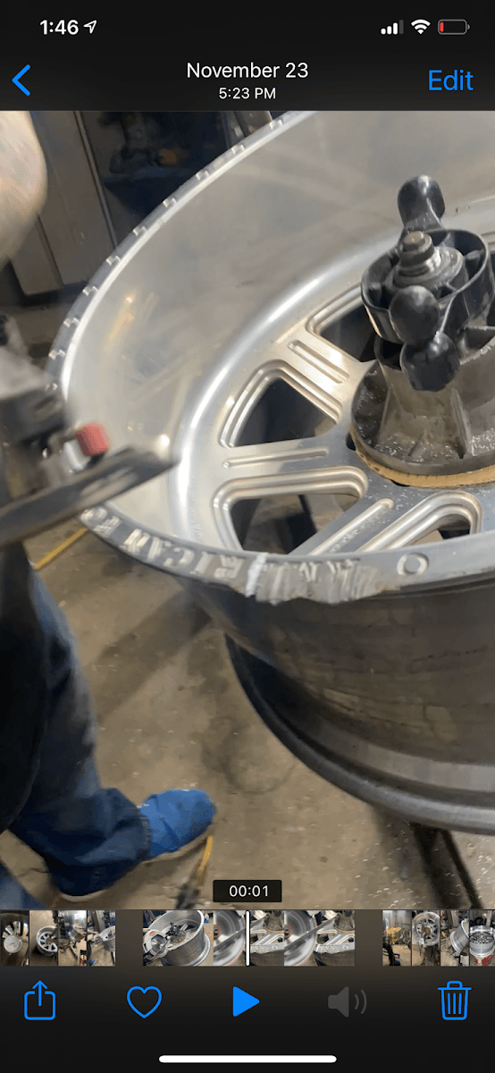 Aluminum Wheel Repair