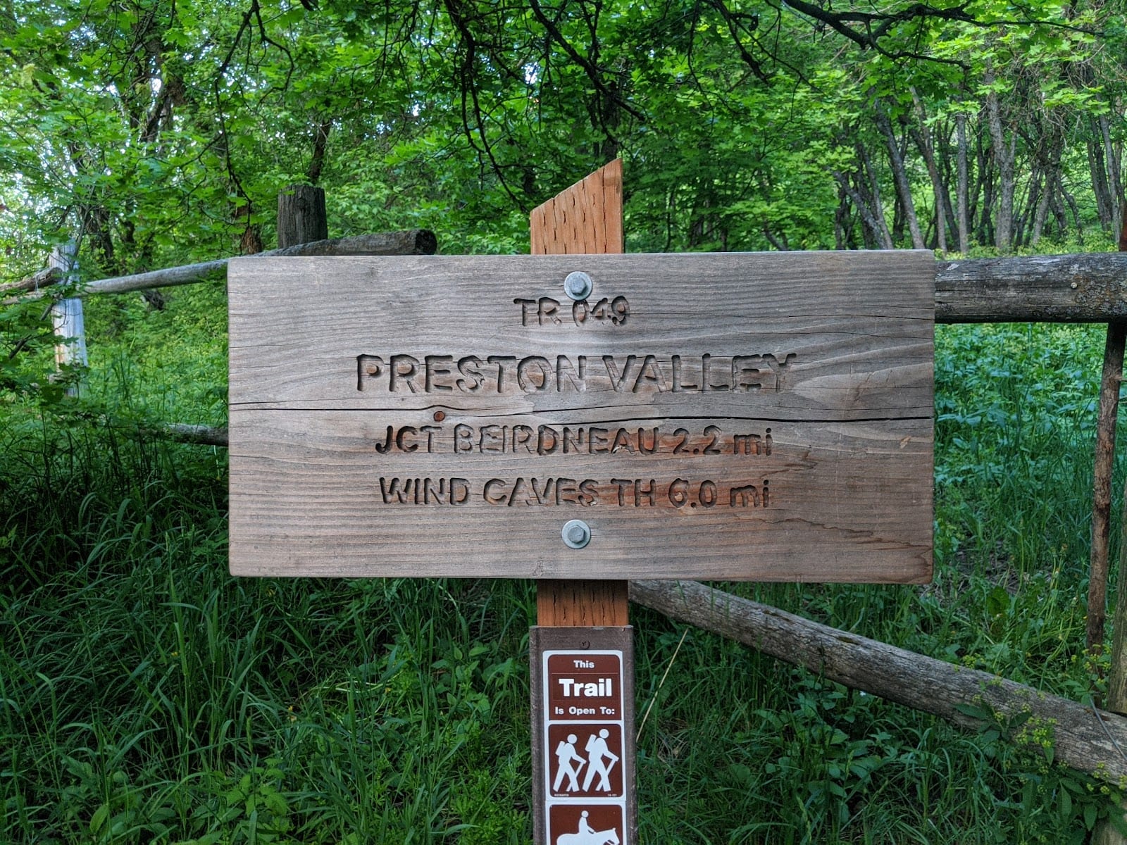 Preston Valley Trail Head, Green Canyon