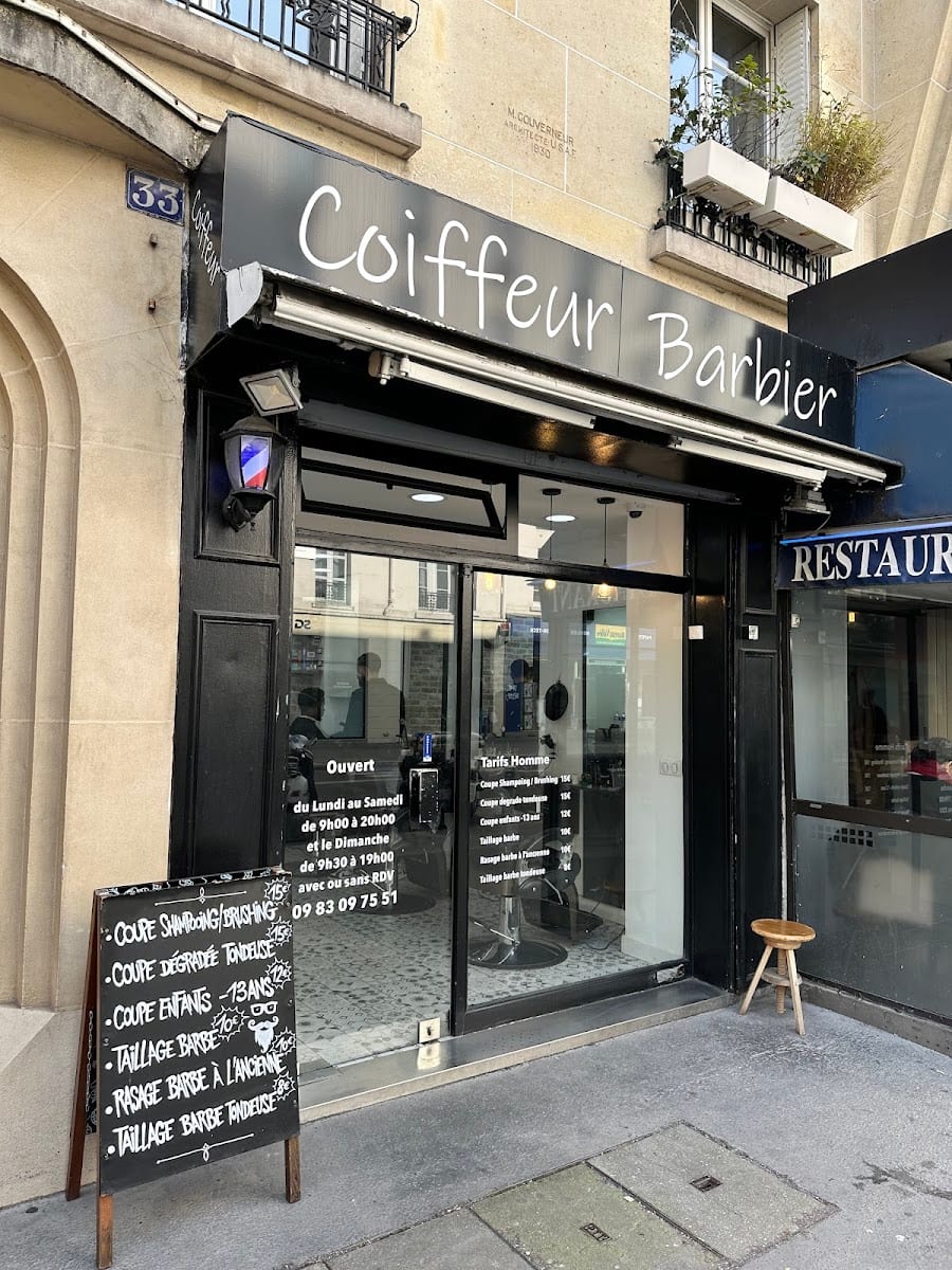 l'inspiration barbier 15 Paris coiffeur & Barbier homme,enfants , Barbershop