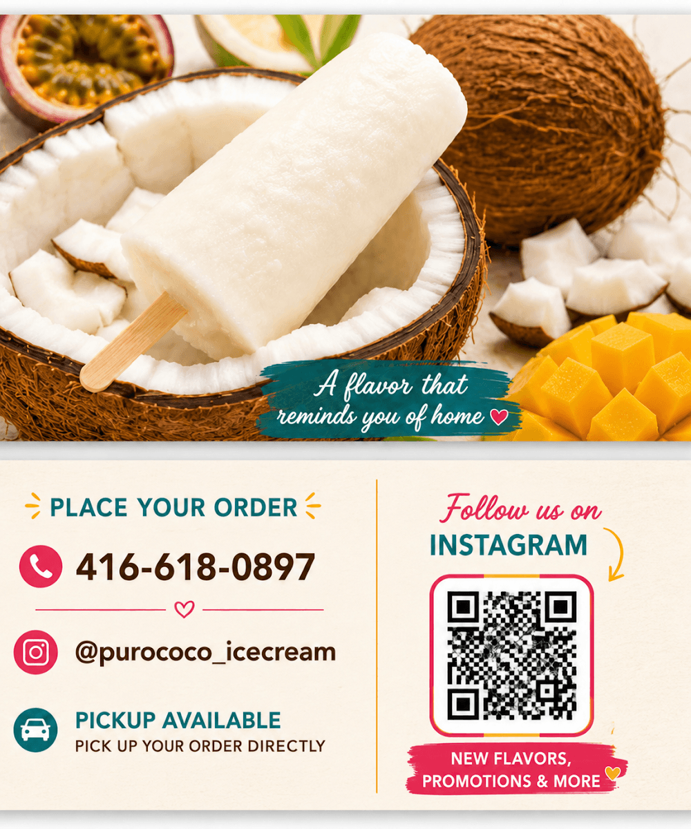 Puro Coco Ice Cream