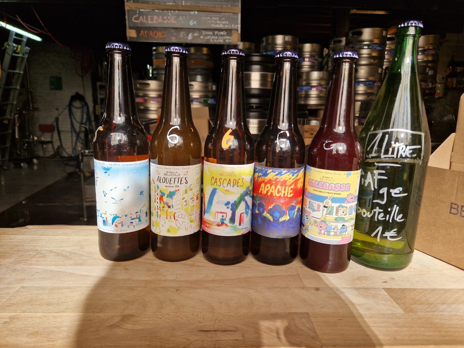 les bières de Belleville