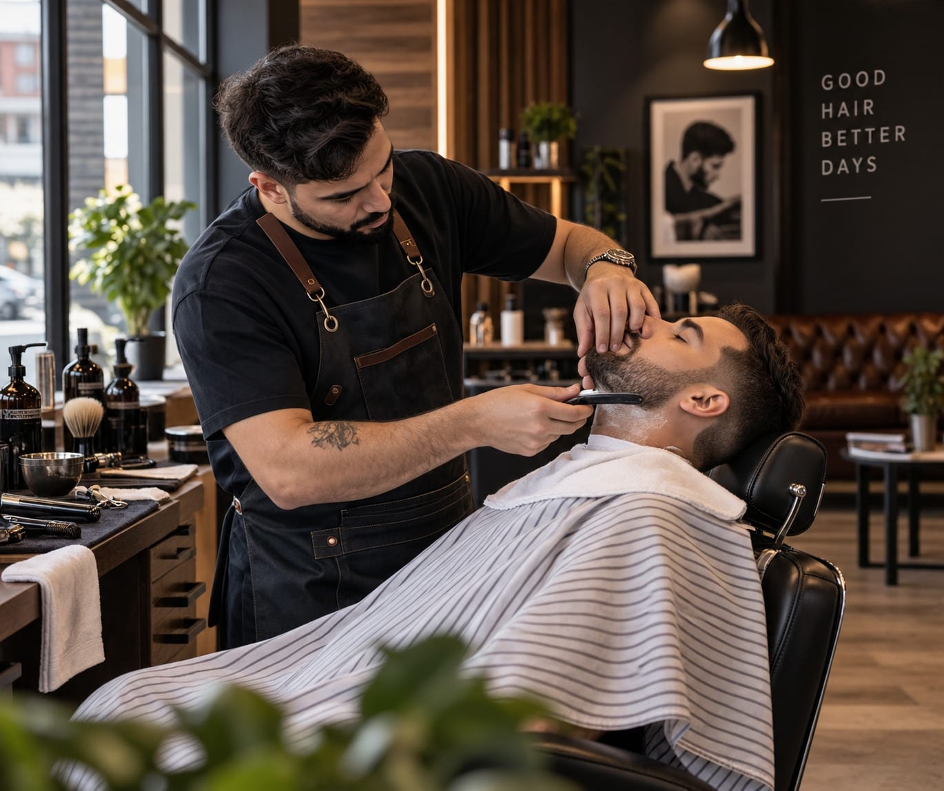 Cutthroat Barbers - Houston Barbershop - Haircut for Men