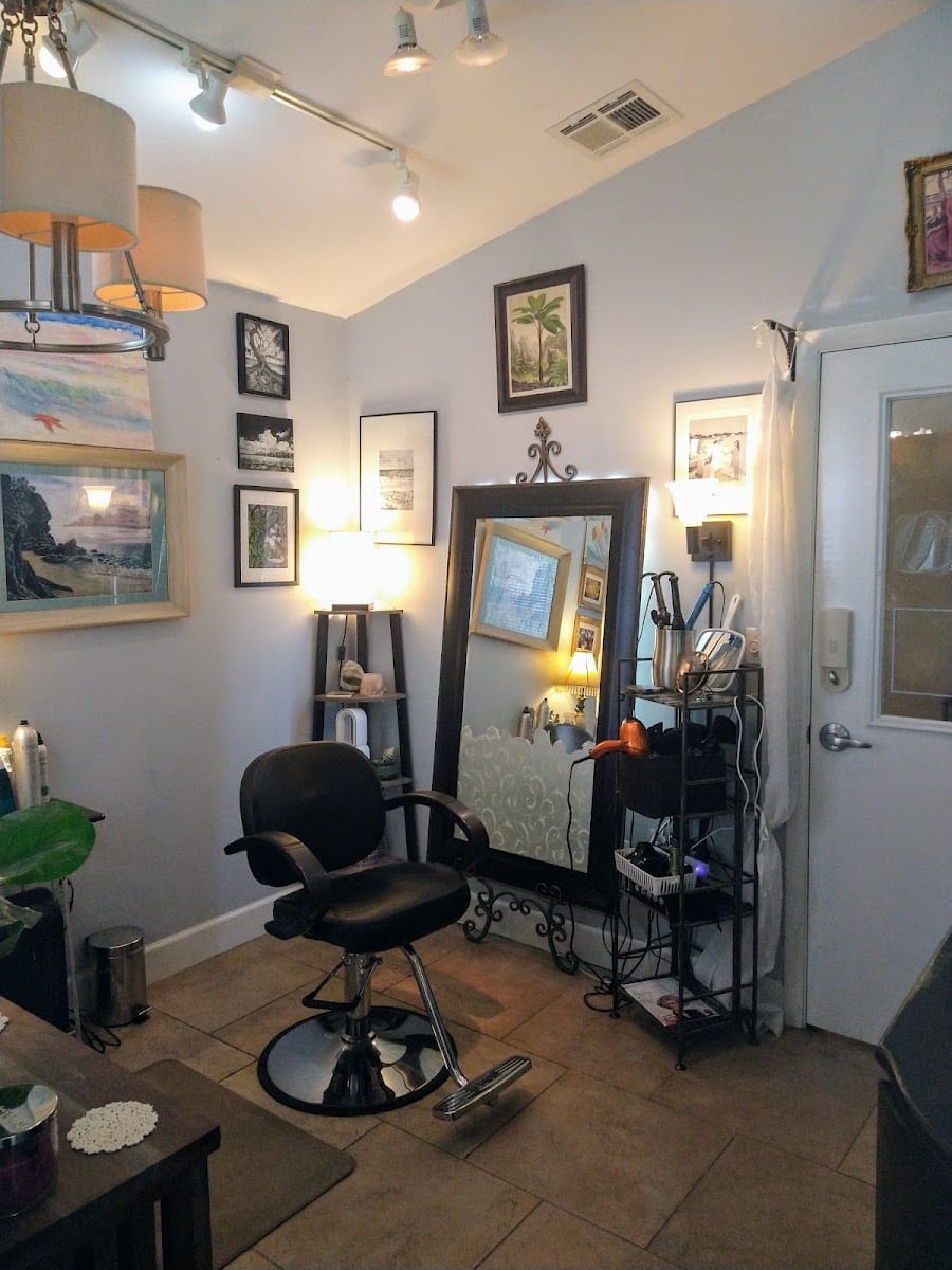 Chris hair and makeup @ Salon D