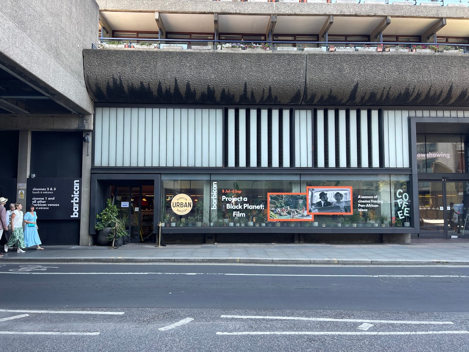 Urban Baristas at the Barbican Cinema Cafe