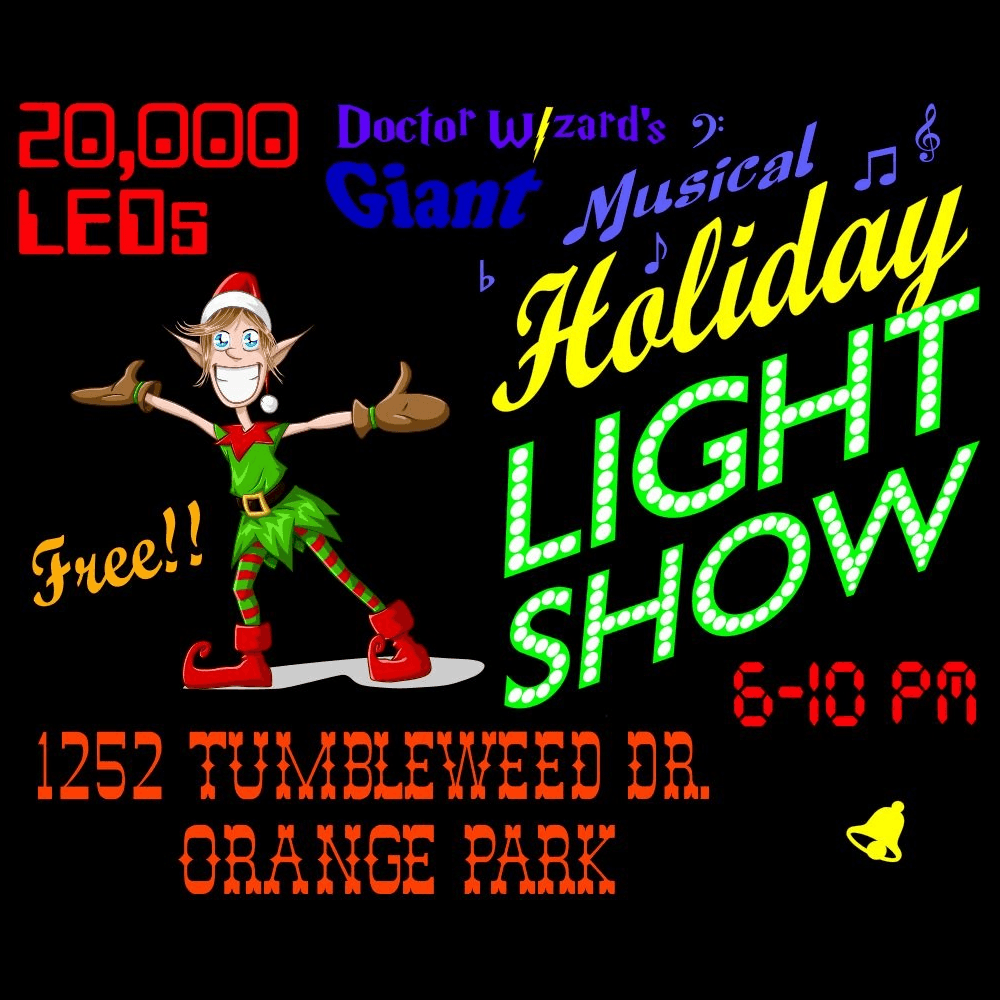 Doctor Wizard's Giant Musical Holiday Light Show, photo 4