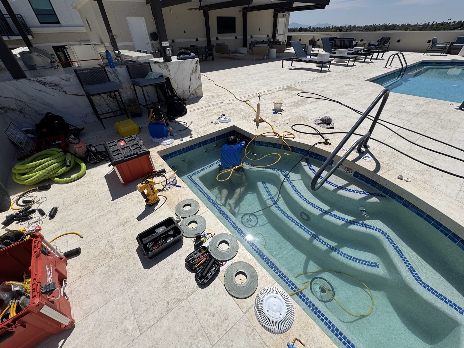 Optimal Pool Leak Detection