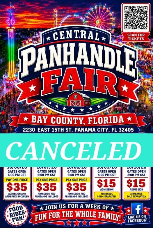 Central Panhandle Fair Returns to Panama City October 6–10, 2026