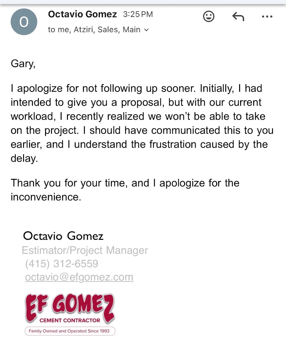 E F Gomez Cement Contractor Inc, photo 2