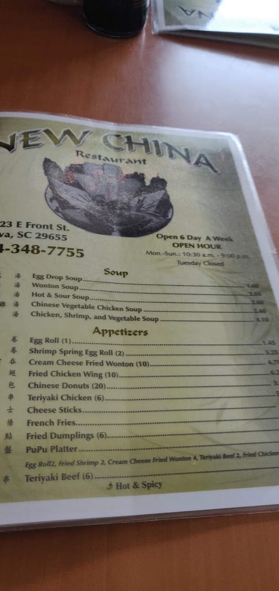 NEW CHINA RESTAURANT, photo 2