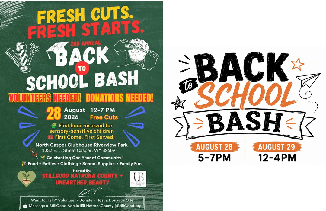 Two Back-to-School Bashes Show Casper's Community Spirit