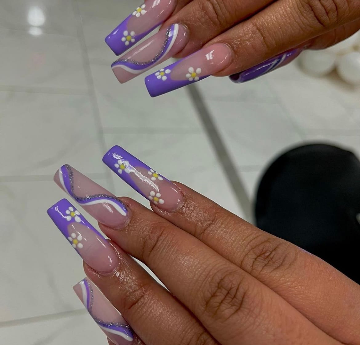 Glam nails by shania
