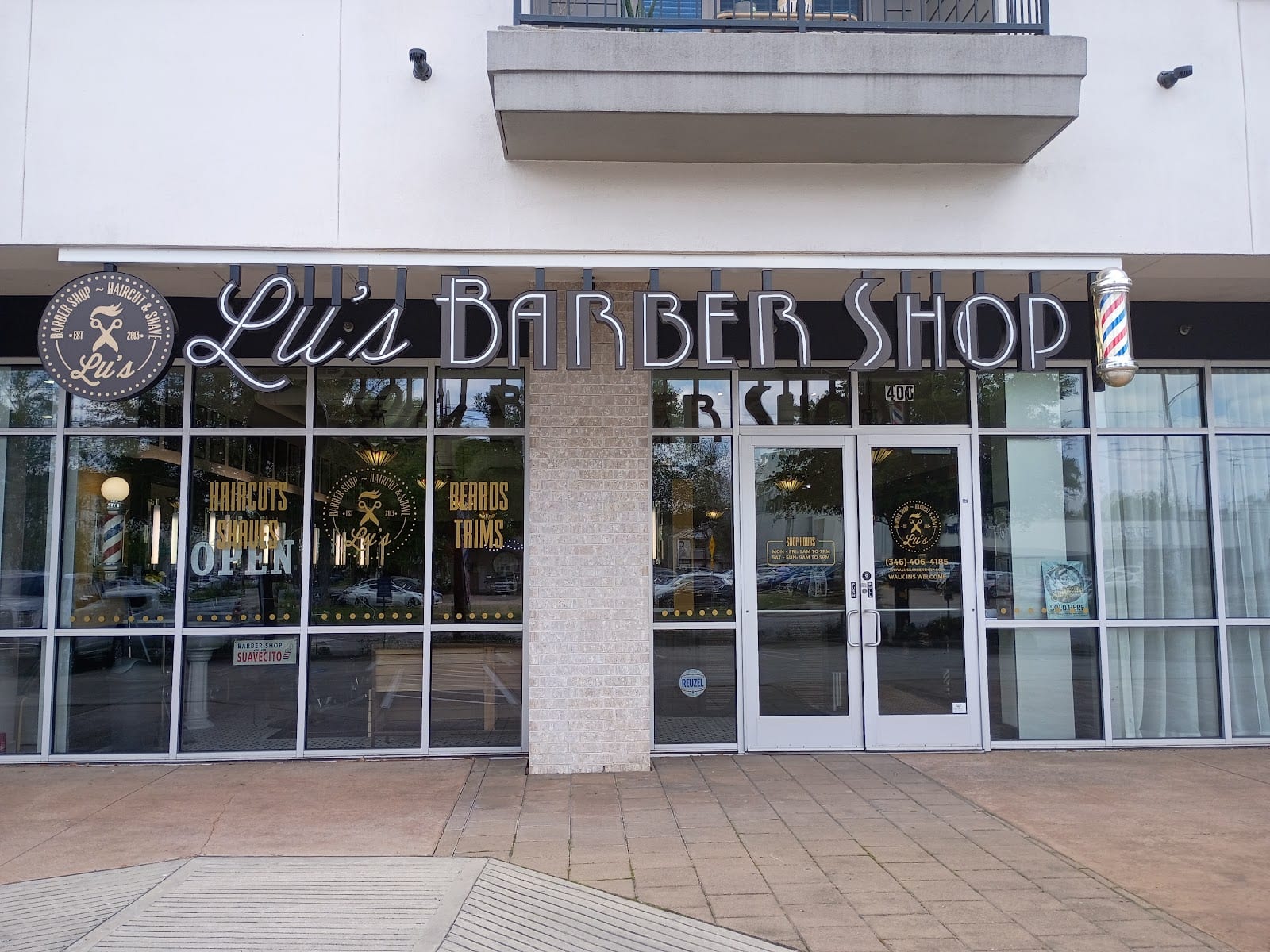 Rico the barber ( Lu's Barbershop )