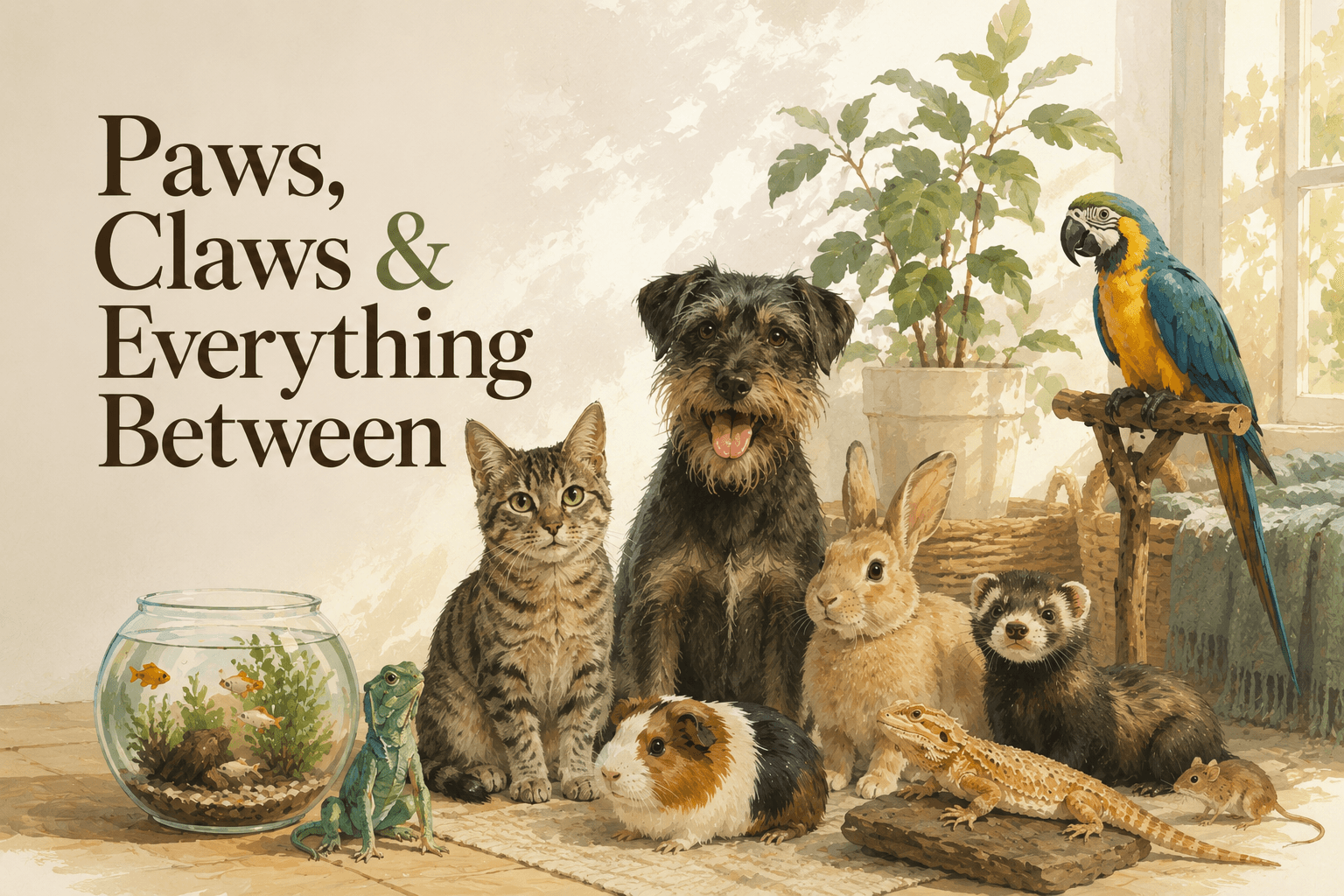 Paws, Claws & Everything Between