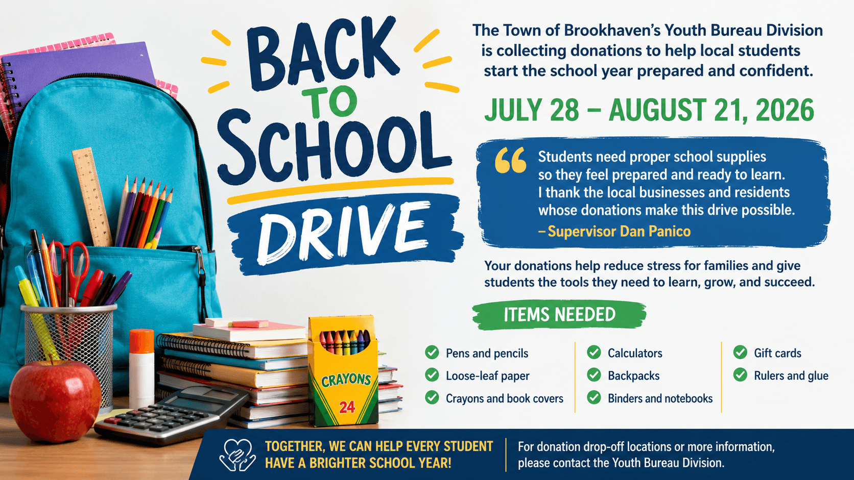 Brookhaven Builds, Celebrates and Gives Back