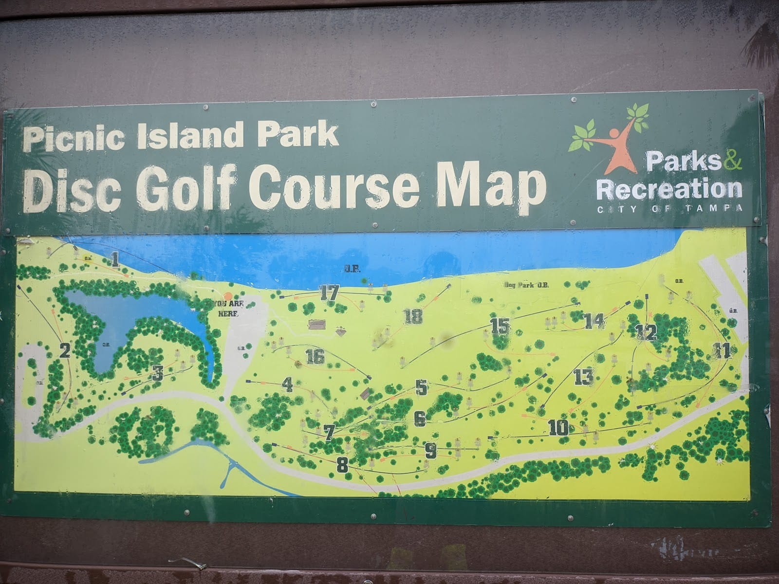 Picnic Island Disc Golf Course