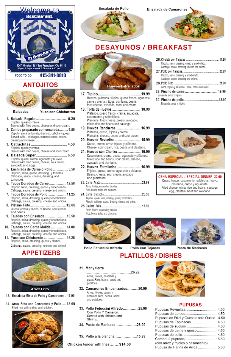 El Honduras Restaurant, photo 4